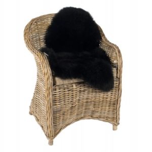 Lammeskind - 60 x 95 cm - Sort