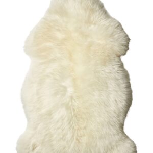 Ægte Lammeskind 90x60 cm New Zealand hvid