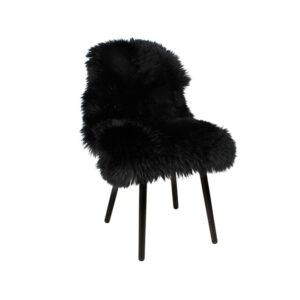 Premium New Zealandsk lammeskind - Sort