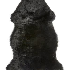 Da'core Ægte Lammeskind Sort