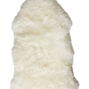 Da`core Ægte Lammeskind Hvid